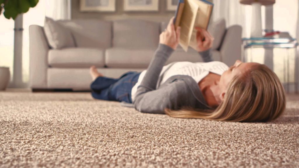 Comfortable carpet floor