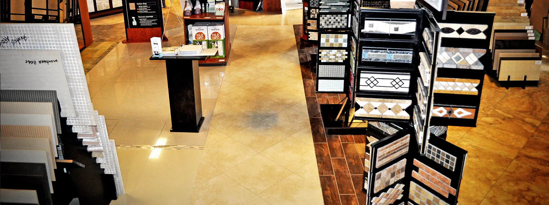 Showroom 2000sf of flooring options