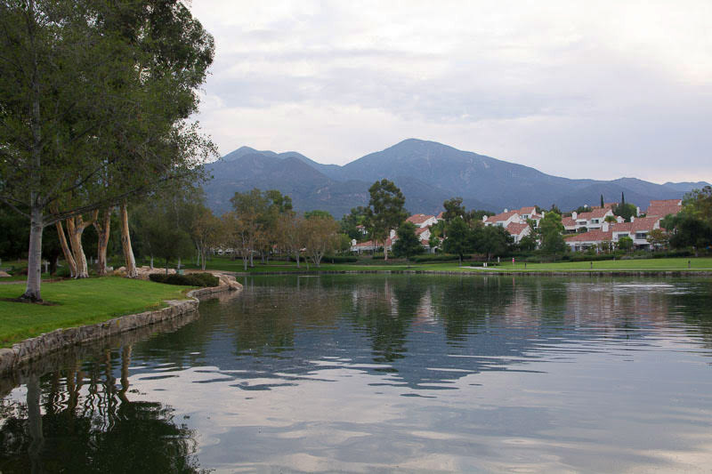 Scenic Rancho Santa Margarita Lake