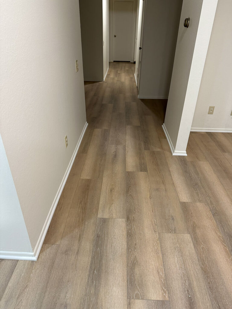 LVP flooring install