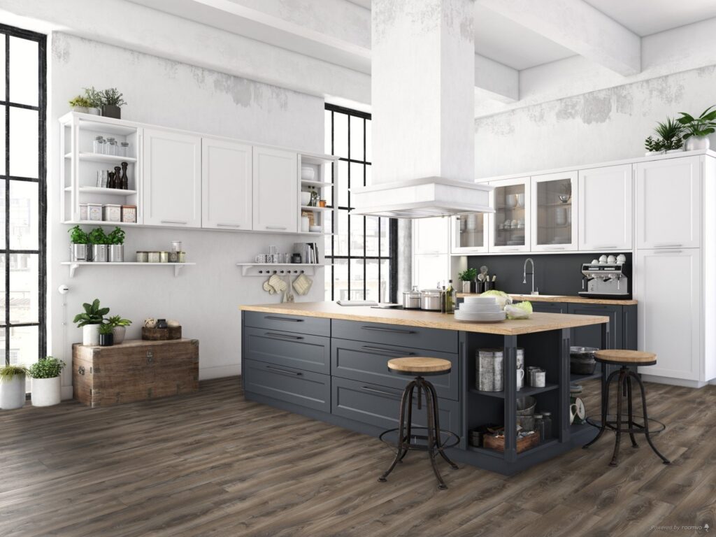 Dreamweaver Wood Lux Timberstep laminate flooring in the color: Casta Brava.