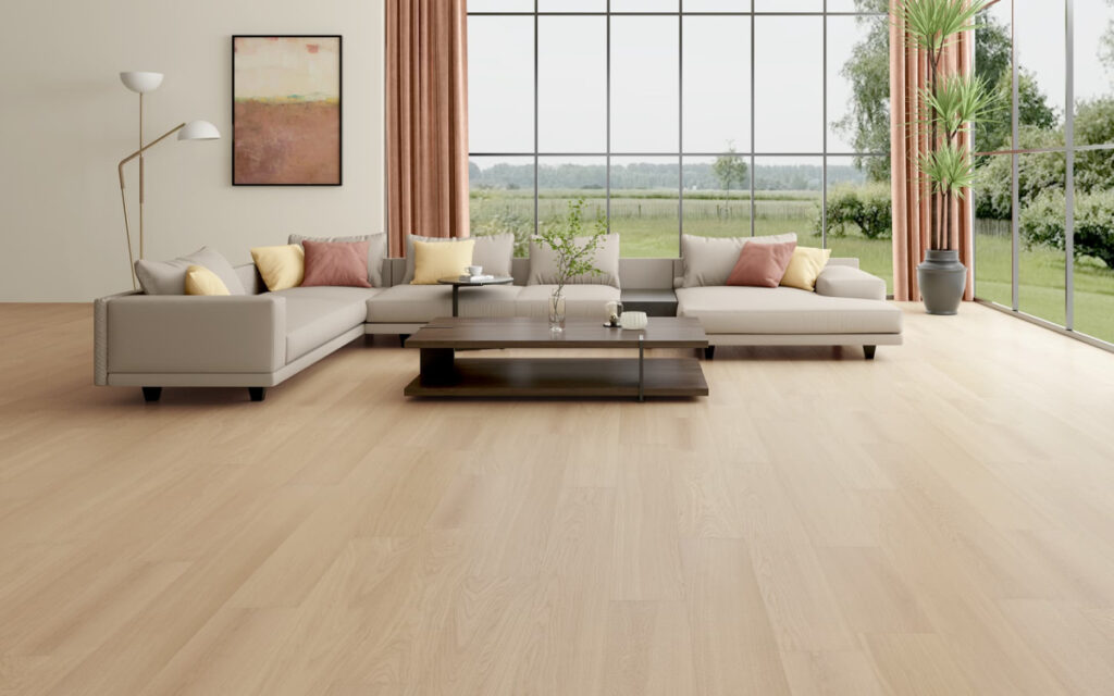 Nearwood flooring embodies refined elegance and durable practicality—perfect for coastal homes from Newport Beach to Mission Viejo.