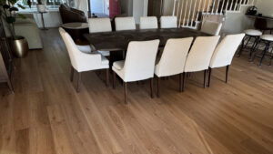 Regalia engineered hardwood installed through-out the house.