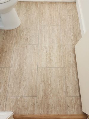 Bathroom flooring