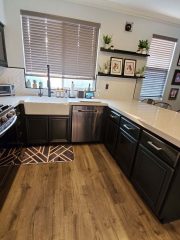 kitchen floor installation